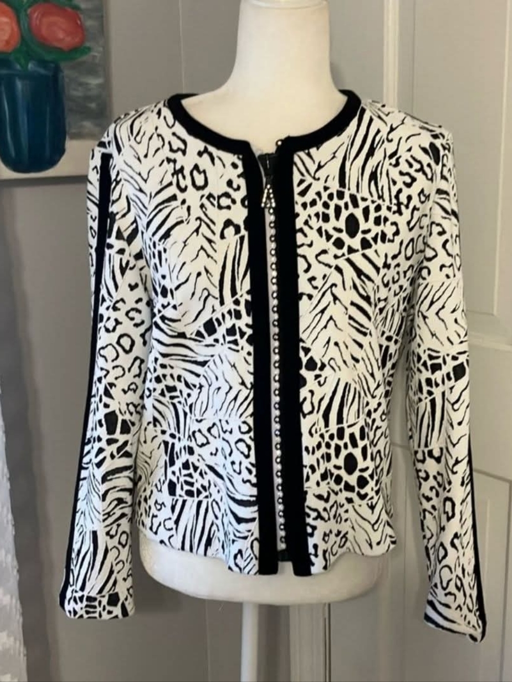Joseph Ribkoff Animal Print Women's Jacket